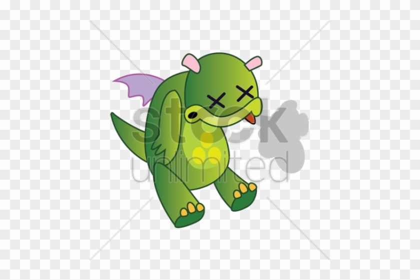Tired Clipart Dragon - Cartoon #1728190