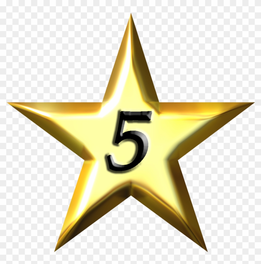 Dorable Gold Star Wall Decor Pictures - Gold Star Transparent Png #1728466