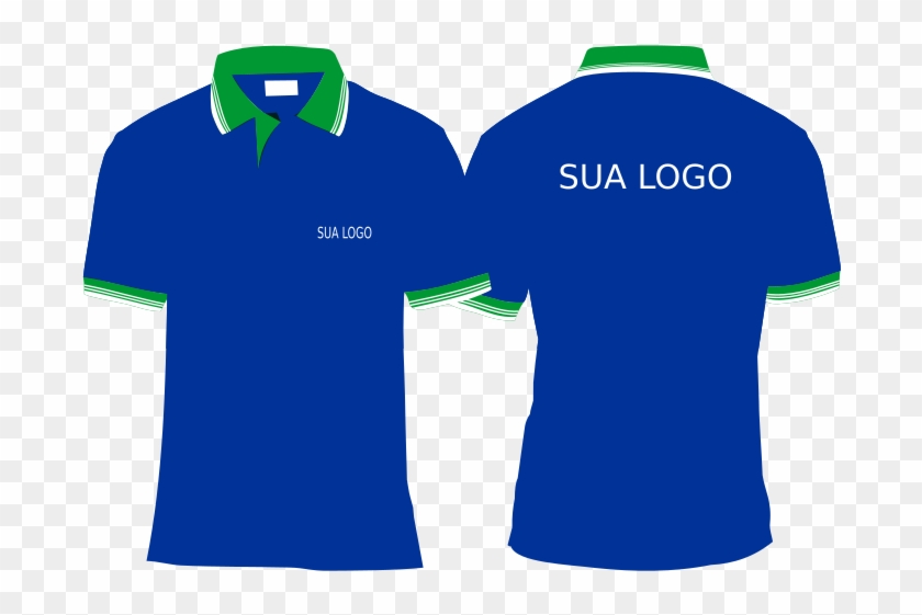 Clipart - Mockup Camisa Gola Polo #1728647