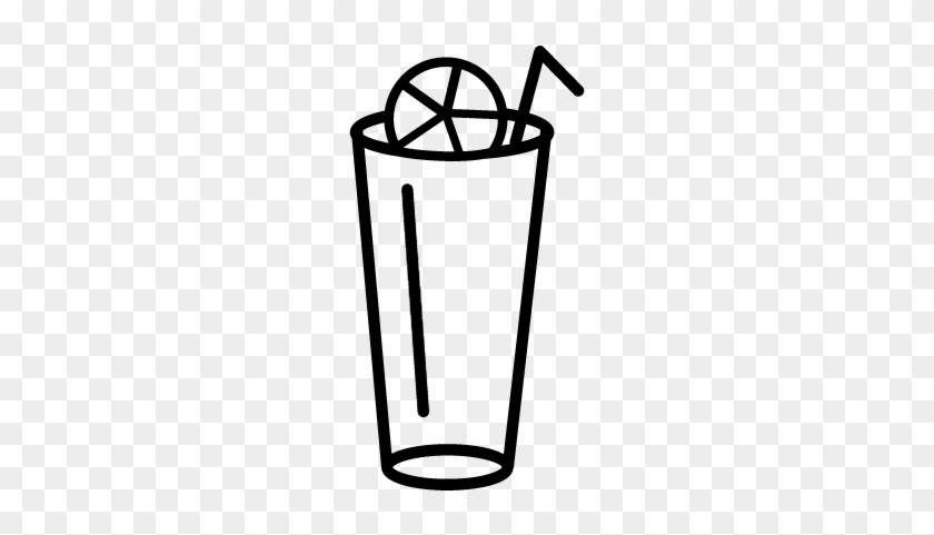Glass Of Lemonade Vector - Icon #1729022