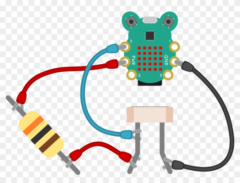 Legs Of The Ldr To Leg 0 On Codebug And To The Other - Legs Of The Ldr To Leg 0 On Codebug And To The Other #1729678