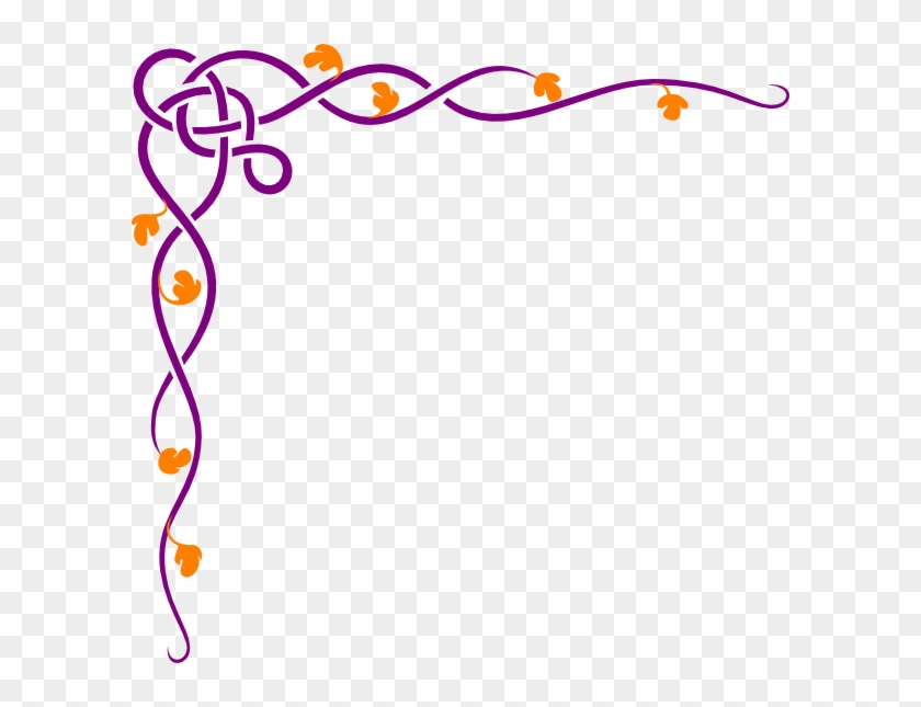 Clip Art Untuk Undangan - Pink And Brown Border #1729755
