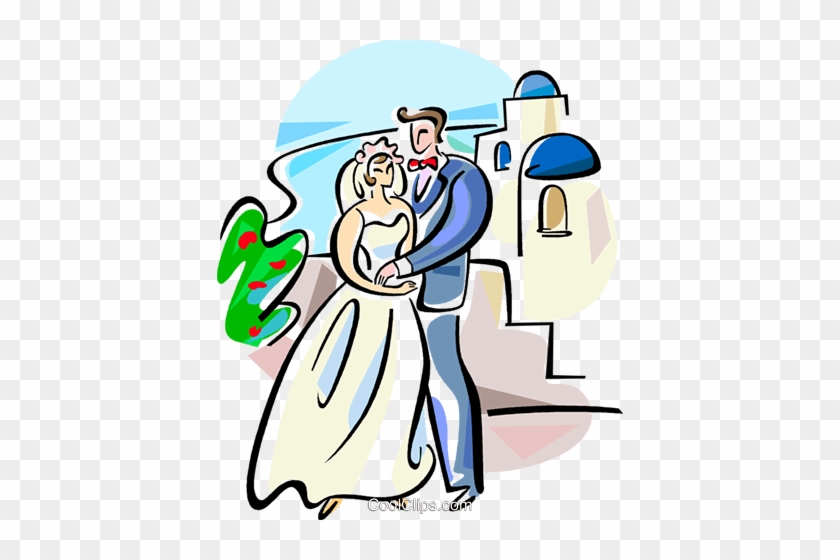 Greek Wedding Royalty Vector Clip Art Vc - Greek Wedding Cartoon #1729973