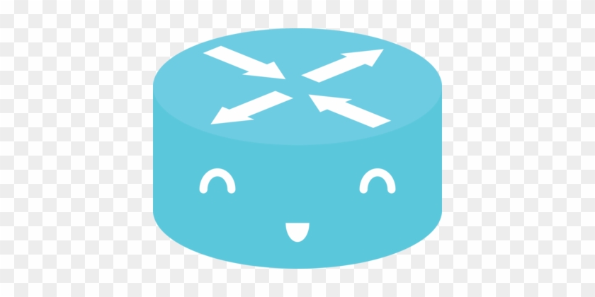 Router Emoticon Computer Icons Art Emoji - Gns3 Router Icon #1729981