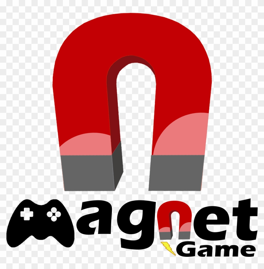 Vector Black And White Game Co Leading Publisher In - Logo Magnet Game #1730516