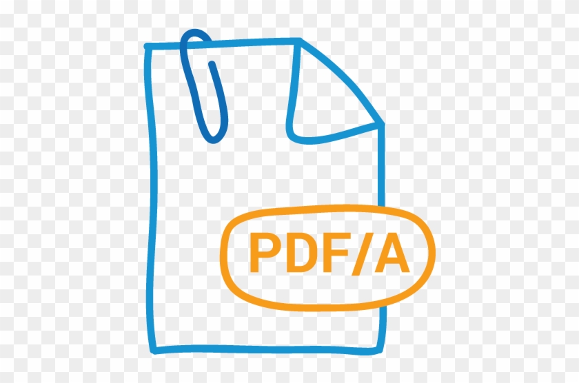 Pdf/a Icon - Icon Pdf #1730607