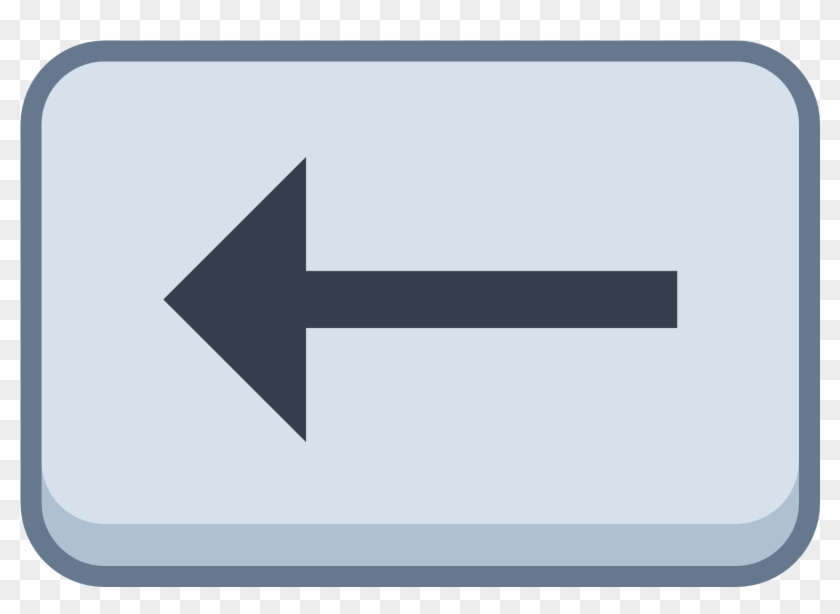 Arrow Keyboard Symbol - Backspace Icon #1730656
