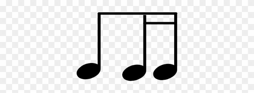 Small 1 Eighth Note And 2 Sixteenth Notesti - Eighth Sixteenth Note #1730714