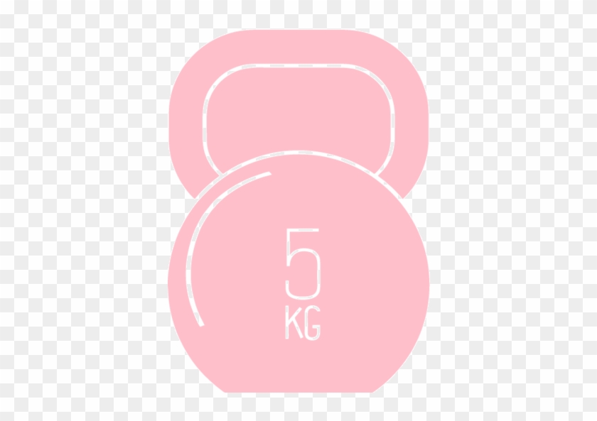 Dumbbells Clipart - Dumbbells - Circle #1730727