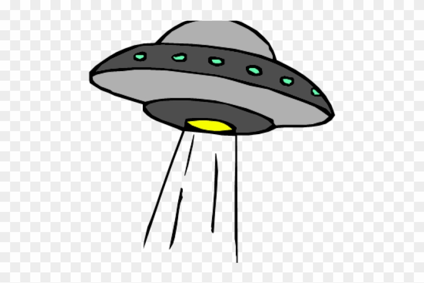 Drawn Ufo Spaceship - Alien Space Ships Cartoon #1731171