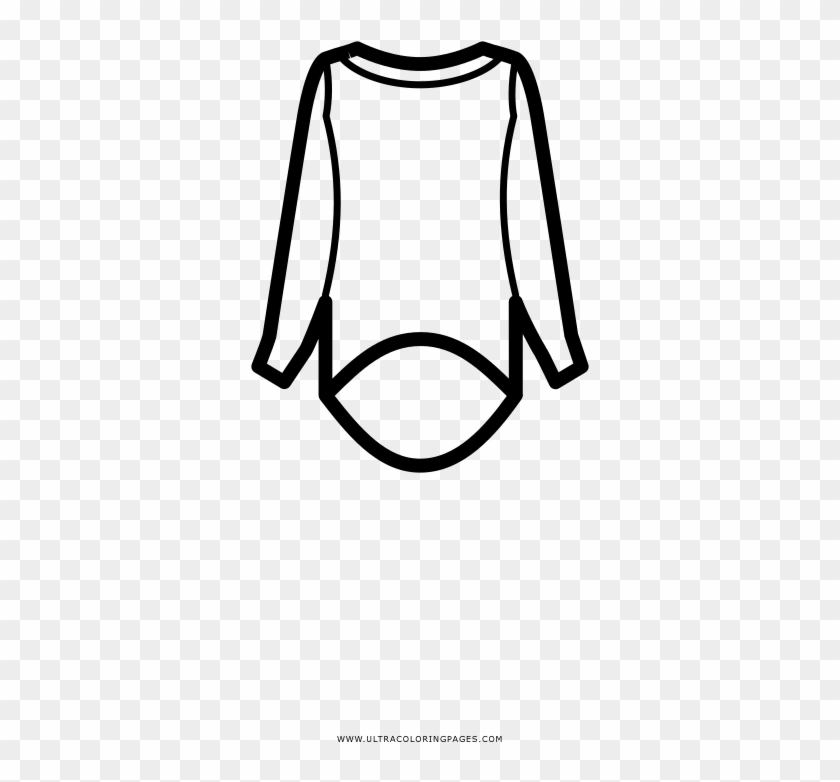 Camisa Página Para Colorear - Line Art #1731317