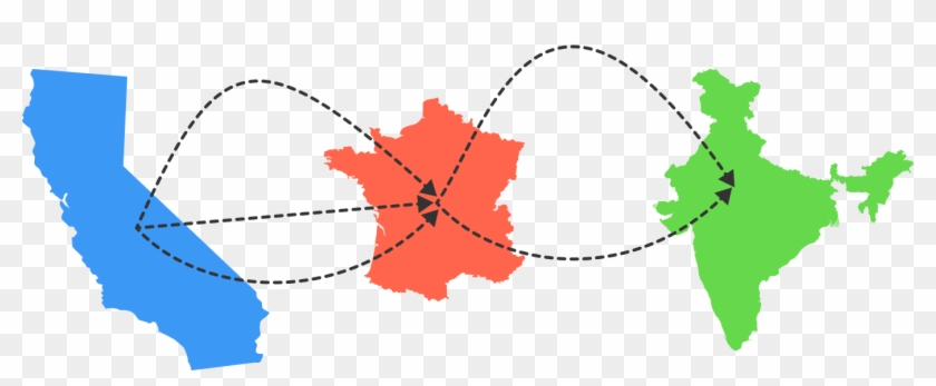 There Are 3 Flights From California To France, And - There Are 3 Flights From California To France, And #1731542