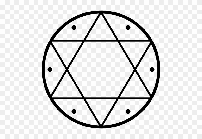 Shatkona, “six-pointed Star,” Is Two Interlocking Triangles - Seal Of Solomon #1732036