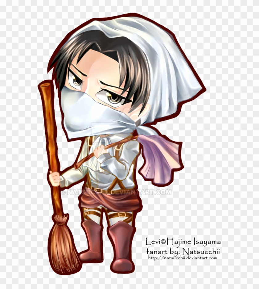 Png Library Chibi I Love Cleaning By Del Lune - Cartoon #1732262