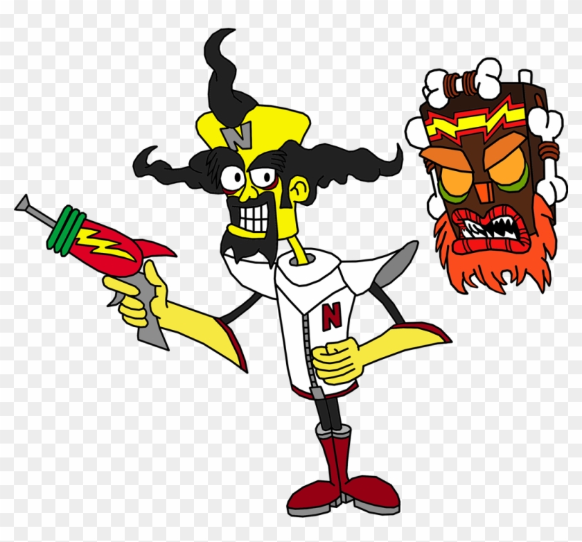 Dr Cortex Uka Uka By Antisavinomovement On Deviantart - Cartoon #1732361