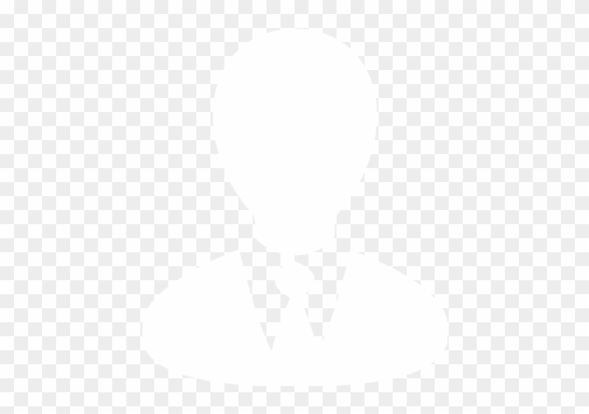 White Businessman Icon - Business Man Icon White #262462