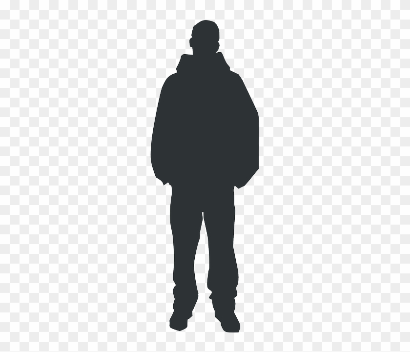 Outline, People, Man, Silhouette, Person, Human, Body - Human Silhouette Transparent #262625