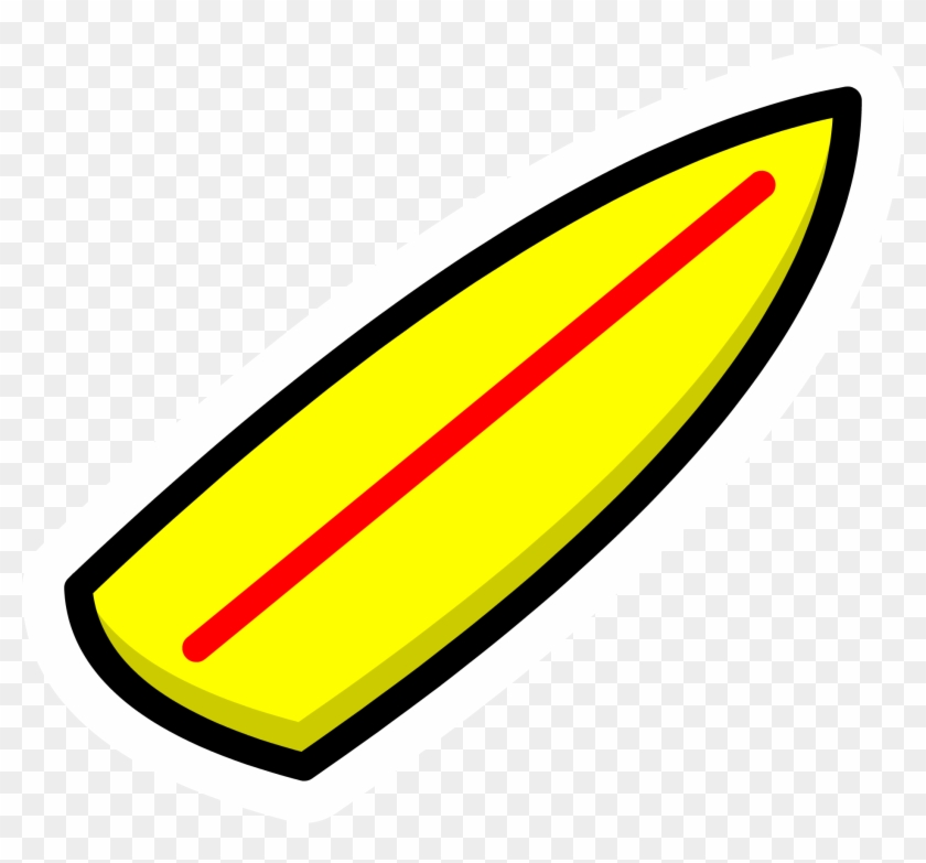Surfboard Transparent Background Free Download Clip - Cartoon Surfboard No Background #262672