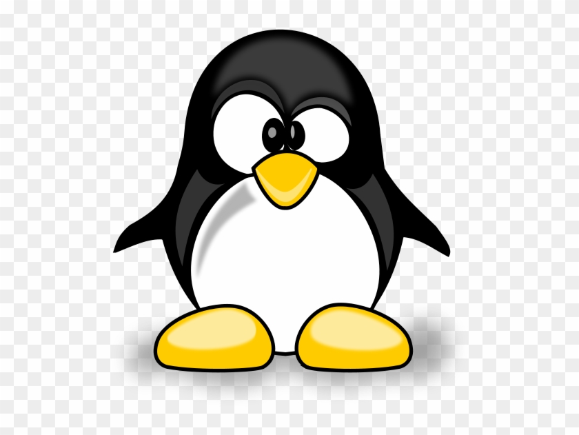 Vector Robots Free Talking Girl In Warm Sports Clothes - Cute Cartoon Penguins With Big Eyes #262868