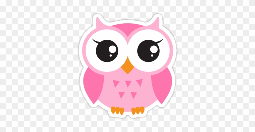 Unique Cute Owl Clipart Free Clip Art Owl Png - Pink Cartoon Owl #263587