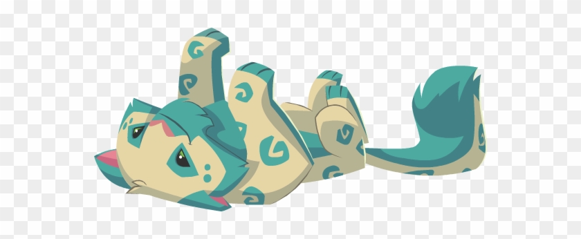 Yellow Snow Leopard - Animal Jam Snow Leopard #263842