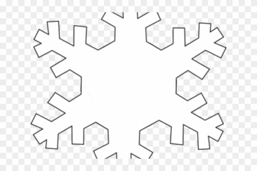 Snowflake Outline - Snowflake #264496