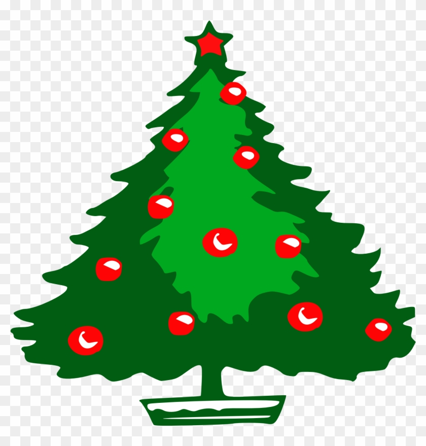 Xmas Tree Clipart Christmas Tree Clip Art Free Vector - Christmas Tree Images Free Download #264552