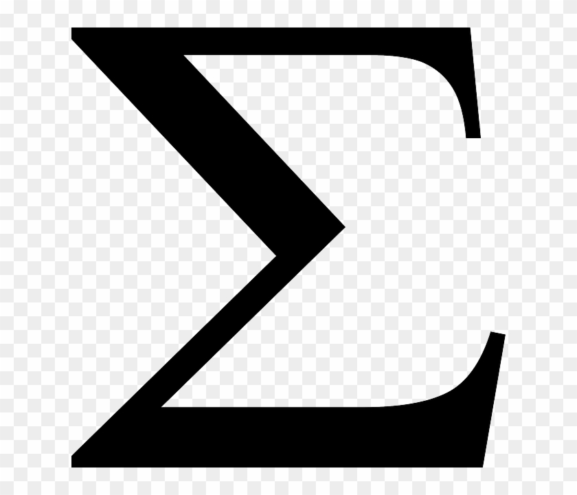 Mathematics Symbol, Math, Sig, Sum, Mathematics - Sigma Png #264619