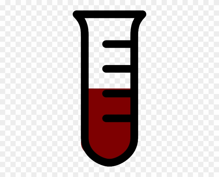 Test Tube Red Clip Art - Test Tube Clip Art #264758