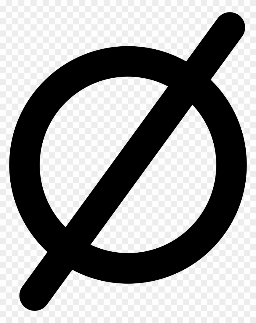 Empty Set Mathematical Symbol Comments - Icono Vacio Png #264806