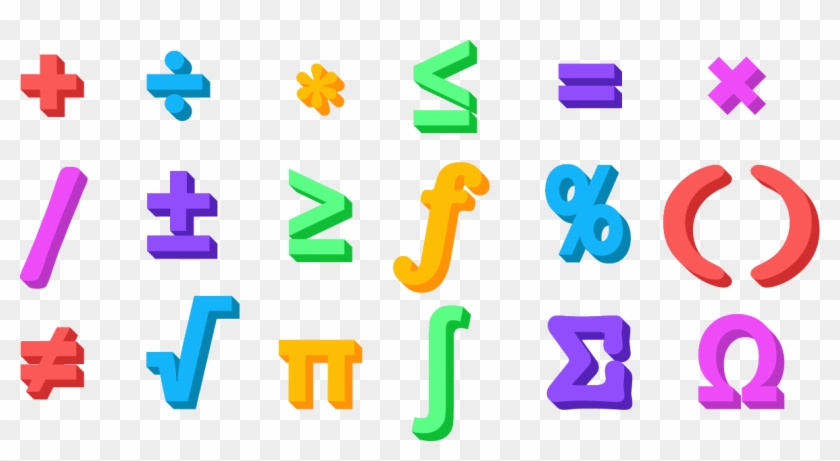 Symbol Mathematics Mathematical Notation - Maths Symbols Png #264810