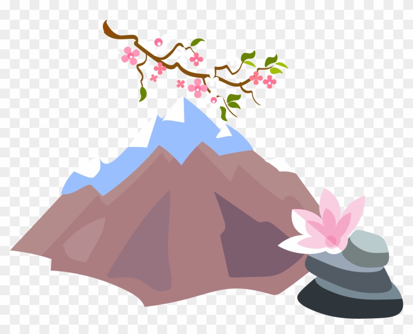 Mount Fuji Clipart Kabundukan - Mount Fuji Cartoon Png #1733181
