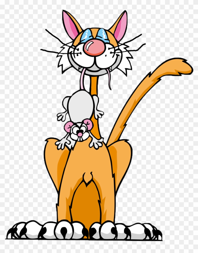 We Will Trap The Cat, Spay/neuter, & Relocate To An - Cartoon Mouse And Cat #1733201