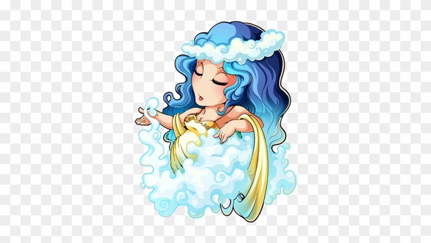 Medusa Clipart Nymph - Illustration #1733310