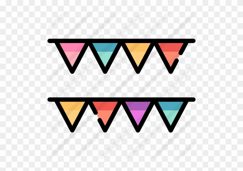Bunting Free Icon - Bunting Free Icon #1733450