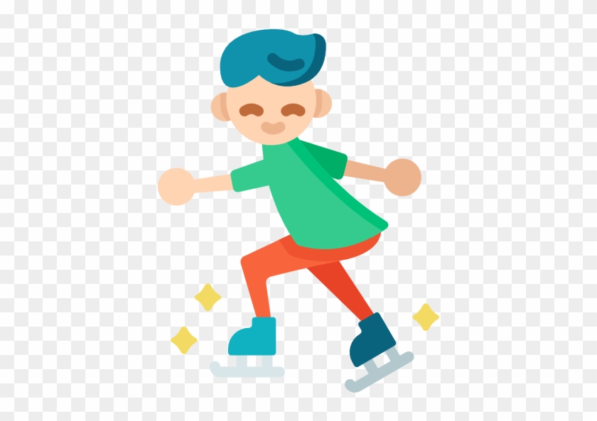 Ice Skating Free Icon - Ice Skating Free Icon #1733651