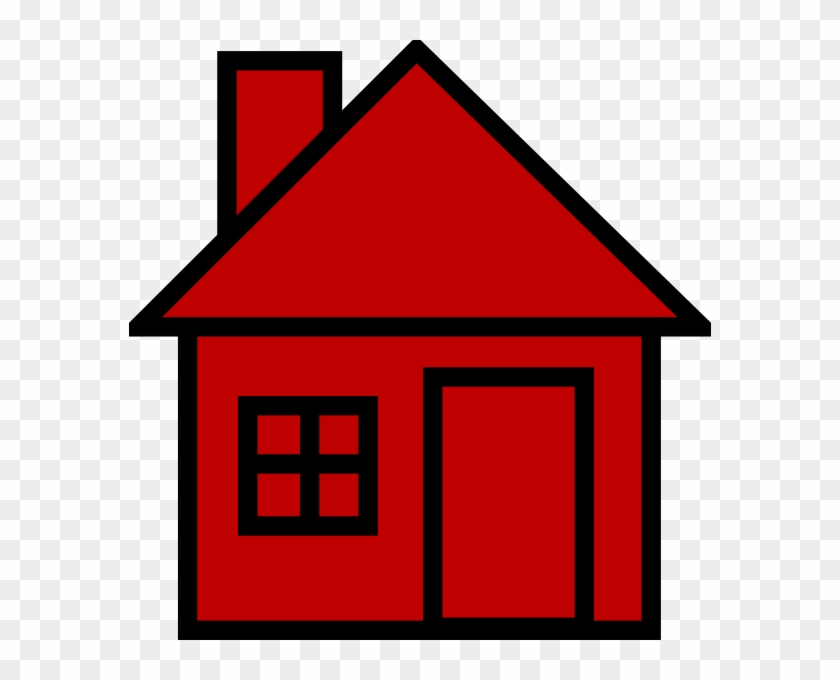 Clipart Red House #1733835