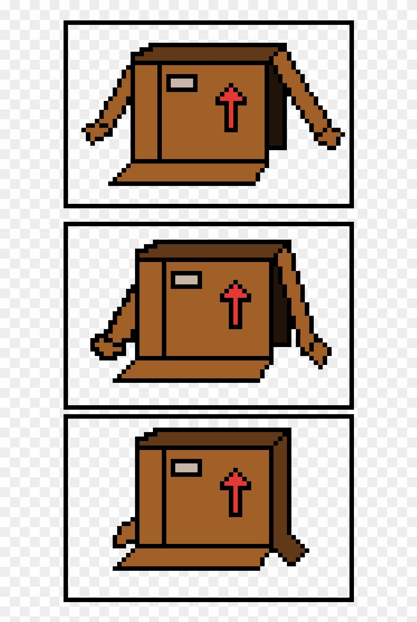 Cardboard Box Spawn - Pixel Portrait #1734163