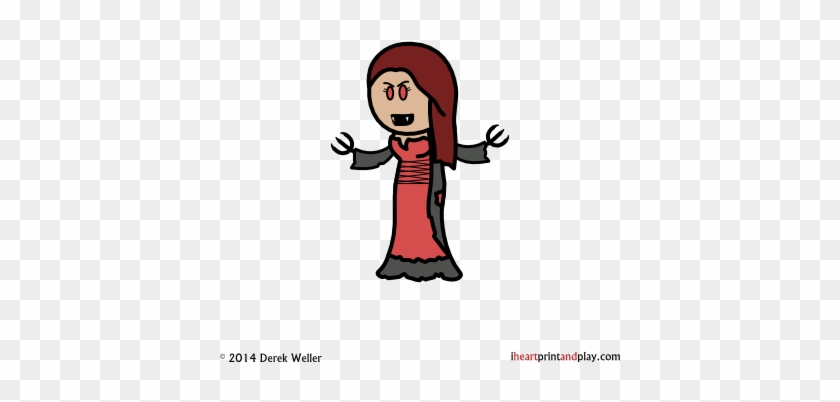 Monster- Vampire Spawn Fleshripper - Cartoon #1734164