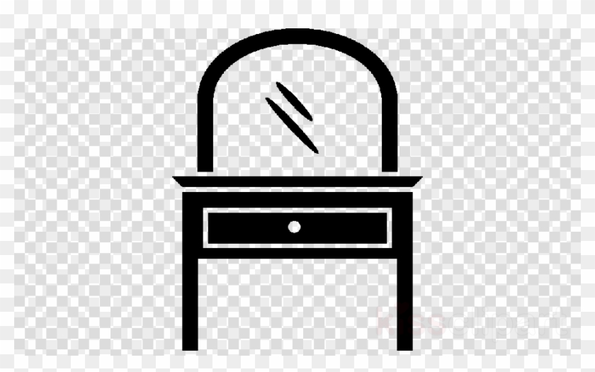 Furniture Clipart Furniture Table Chair - Woman Face Silhouette Png #1734587