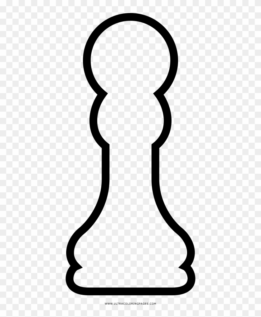 Pawn Coloring Page - Pawn Coloring Page #1734697