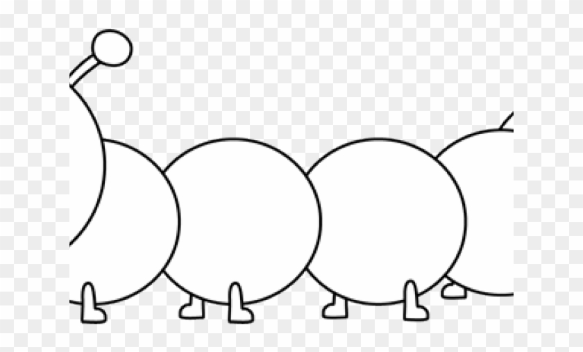 Caterpillar Clipart Outline - Illustration #1734792