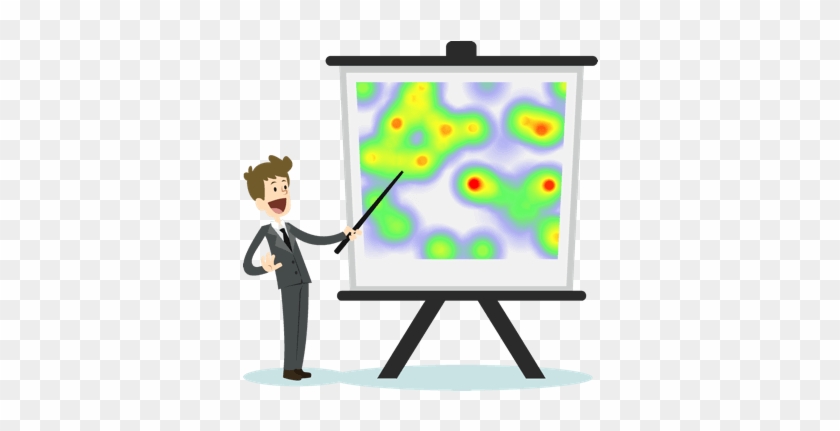 Visualizing Your Websites - Heatmap Cartoon #1735263