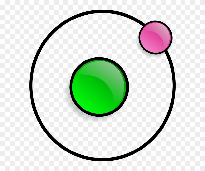 Atom Vector Clip Art - Circle #1735419