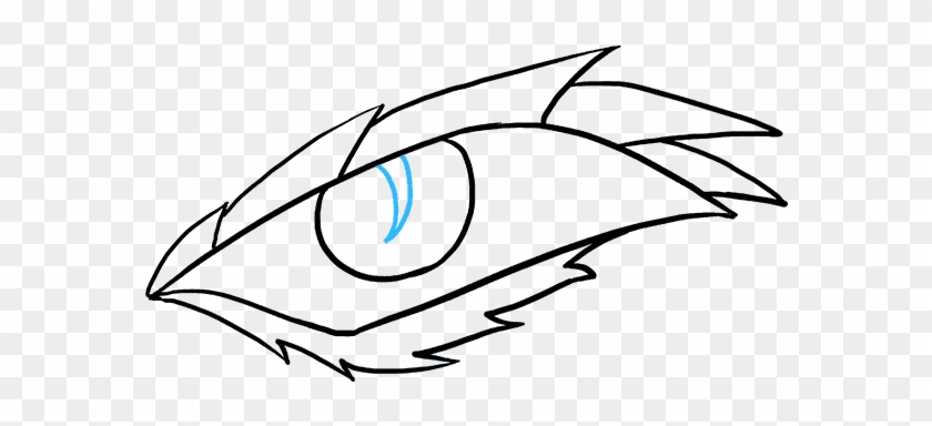 How To Draw Dragon Eye - Draw A Easy Dragon #1735585