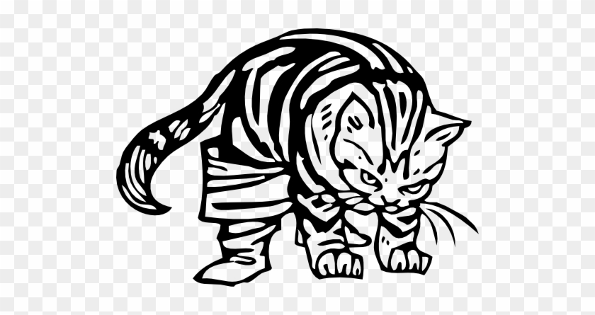Vektor Kucing Marah #1735757
