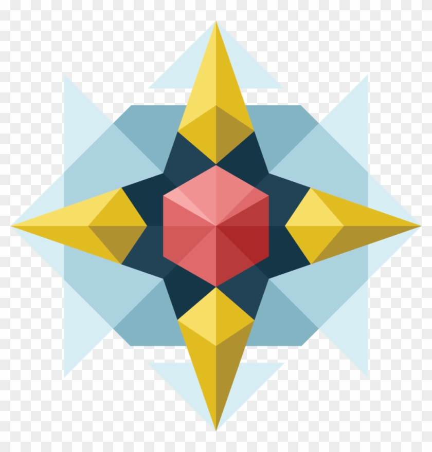 Transparency And Translucency Polygon - New Geometric Design Png #1735963