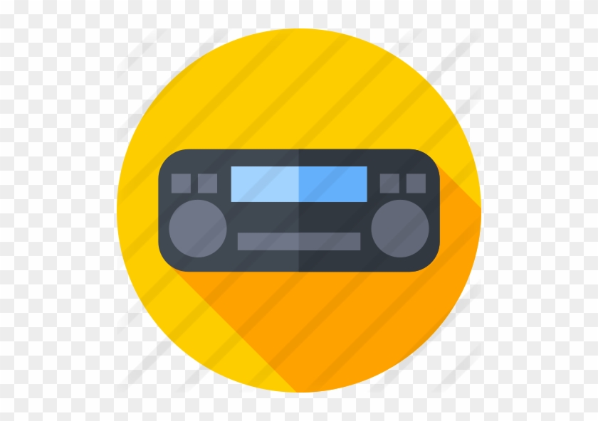 Car Radio Free Icon - Circle #1736913