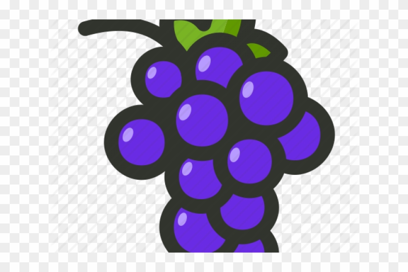 Grapes Clipart Bunch Grape - Grapes Clipart Bunch Grape #1736952