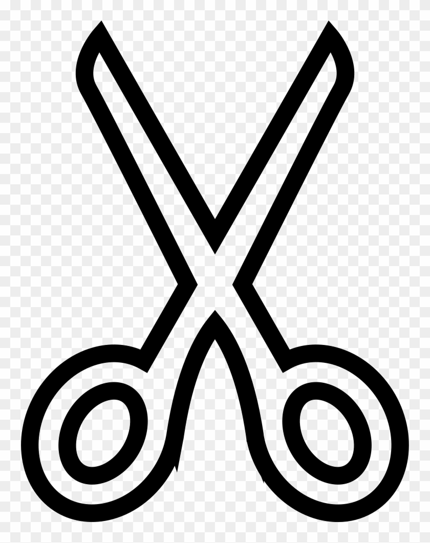 Png File - Scissors Template #1737137